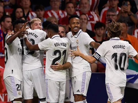 Hạ gục Atletico, Real Madrid quay lại ngôi đầu bảng