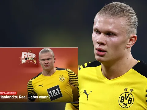 Haaland đồng ý đến Real Madrid vào hè 2023