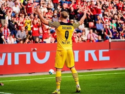 Haaland đang biến tuyên bố của mình thành sự thật