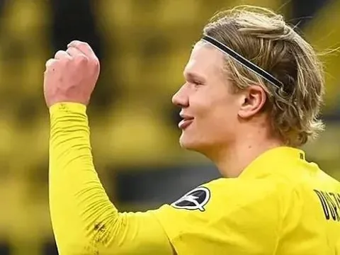 Ghi bàn như cỗ máy, Haaland lại khiến các 'ông lớn' thèm thuồng