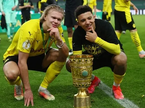 Haaland – Sancho: Đá thật cháy để chào hàng