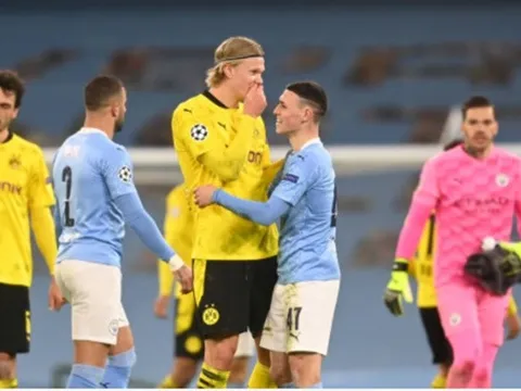 Haaland 'tắt tiếng' trước thần đồng Man City
