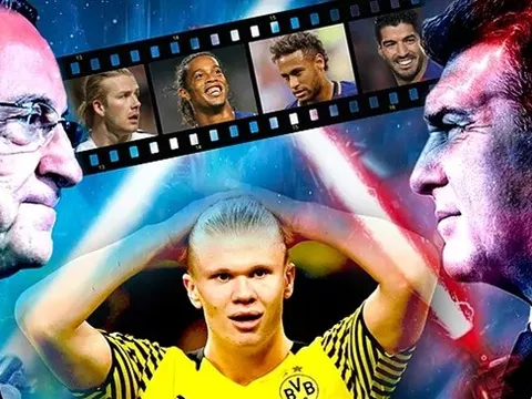 Haaland và những cuộc chiến giữa Real - Barca trên TTCN
