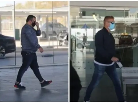 Phối hợp đỉnh cao, bố Haaland và Raiola cũng không thoát nổi paparazzi