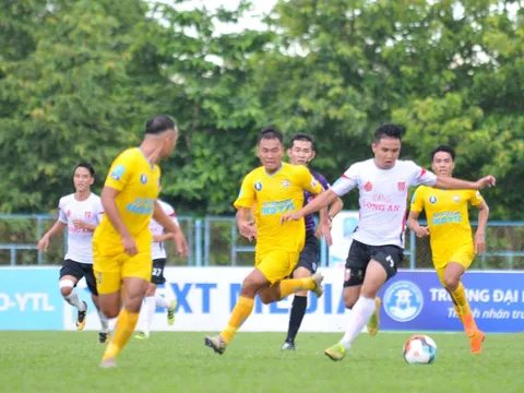 Hải Quân ghi bàn đẹp mắt, Long An vẫn trắng tay trước XMFC Tây Ninh