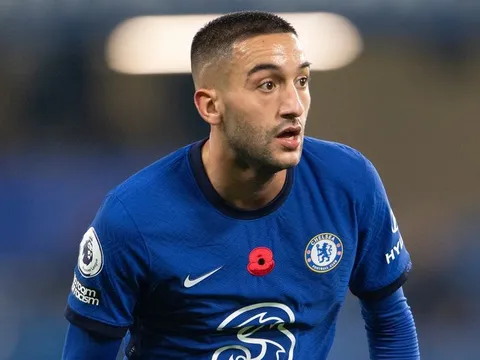 Hakim Ziyech chơi xuất sắc cho đội tuyển và nỗi lo xa của Chelsea