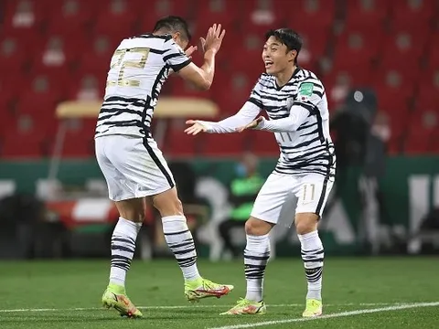 Tuyển Hàn Quốc giành vé dự World Cup 2022