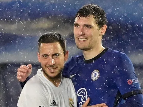 Hazard và Rudiger cùng làm 1 điều sau khi Chelsea hòa Real Madrid