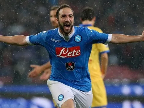 Higuain, Mertens và 8 cầu thủ ghi nhiều bàn thắng nhất trong lịch sử Napoli