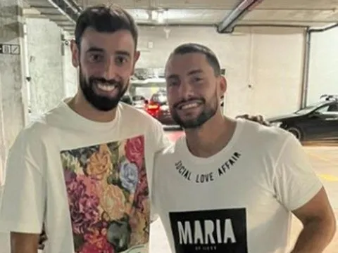 Hình ảnh gây chú ý của Bruno Fernandes