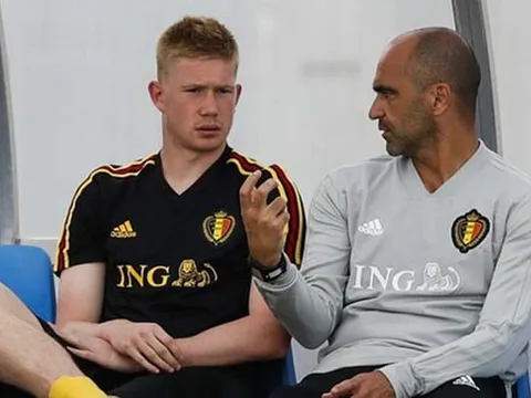 HLV Bỉ tiết lộ kế hoạch sử dụng De Bruyne tại vòng bảng EURO 2020