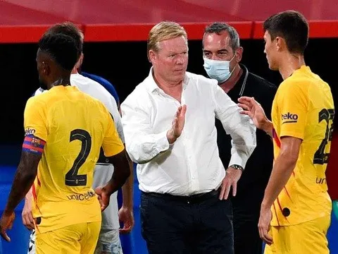 HLV Koeman xác nhận, Barca từ bỏ sơ đồ 4-3-3