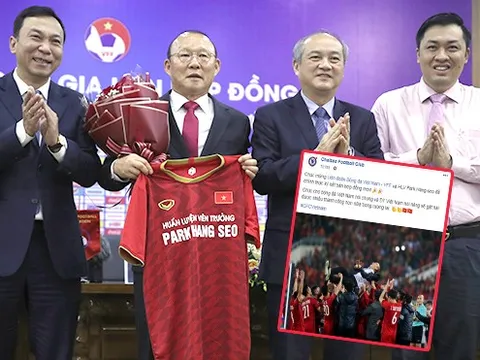 HLV Park Hang-seo gia hạn, Chelsea gửi ngay thông điệp đến ĐT Việt Nam