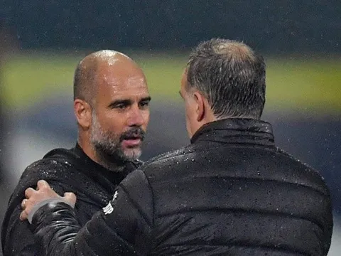 Hòa 1-1, Bielsa nói lời tâm can về Man City của Pep Guardiola