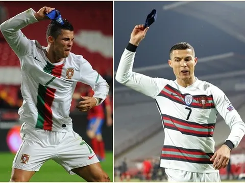 Hơn 10 năm trước, Ronaldo cũng từng ném băng đội trưởng vì mất bàn thắng