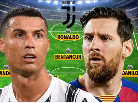 Đội hình siêu khủng của Juventus nếu Messi kết hợp với Ronaldo