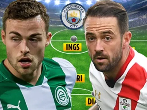 Ings thay thế Aguero, Man City sẽ có đội hình cực chất mùa tới