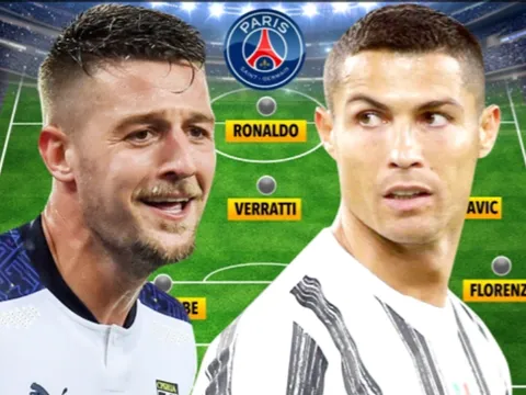 Siêu đội hình của PSG nếu sở hữu thành công Ronaldo