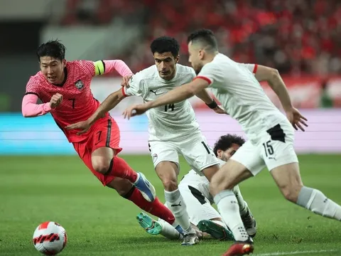 Son Heung-min cùng đồng đội nhấn chìm tuyển Ai Cập