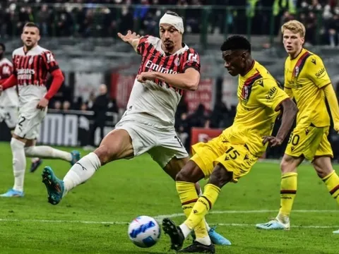 Ibrahimovic đổ máu trong trận hòa của Milan