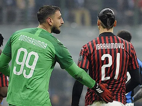 Ibrahimovic phá vỡ im lặng về Donnarumma và Giroud