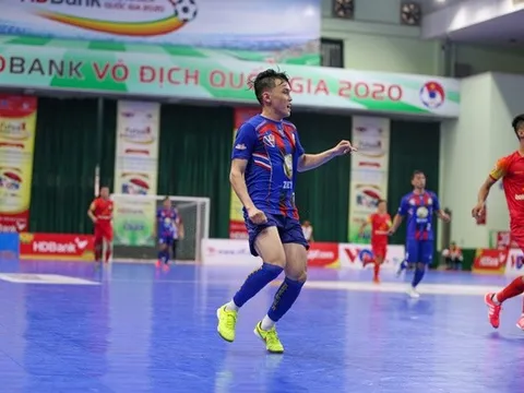 Lượt 13 giải futsal VĐQG - SS.KH lội ngược dòng, giành chiến thắng ngoạn mục trước K.SG