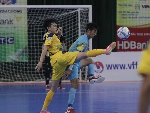 Lượt 15 giải futsal VĐQG - Thua tuyệt đối về thể lực, SS.KH đại bại trước Sahako