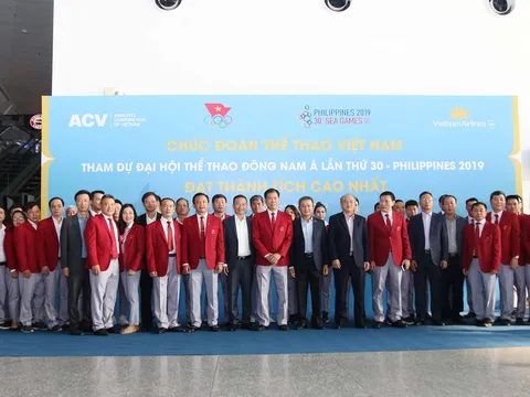 Đoàn Thể thao Việt Nam lên đường dự SEA Games 30