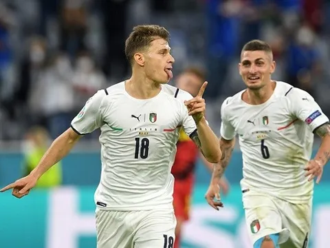 Italia đã tạo ra một bất ngờ lớn trước Bỉ