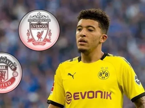 Jadon Sancho đứng trước 4 bến đỗ trong mơ