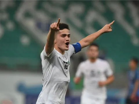 Jaloliddinov sẽ giúp Uzbekistan thành đội U23 số một lịch sử châu Á?