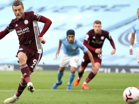 Jamie Vardy - xứng danh ngôi sao của những trận cầu lớn