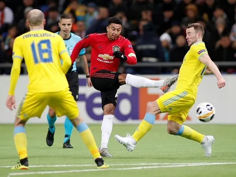 Jesse Lingard "mở tài khoản" trong ngày buồn của Man Utd