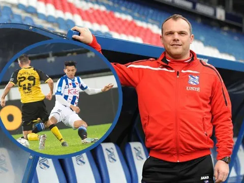 HLV Heerenveen gọi Văn Hậu là siêu sao, nói điều thật lòng về màn ra mắt CLB