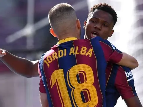 Sút tung lưới Real, Ansu Fati lập kỷ lục khủng khiếp ở El Clasico