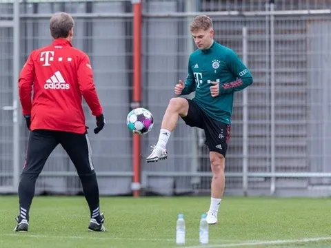 Joshua Kimmich đem đến tin vui cho Bayern Munich