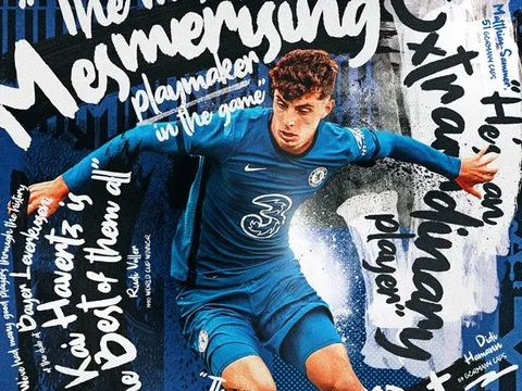 10 con số ấn tượng của Kai Havertz: 8679 phút và 'kèo trái' khó lường