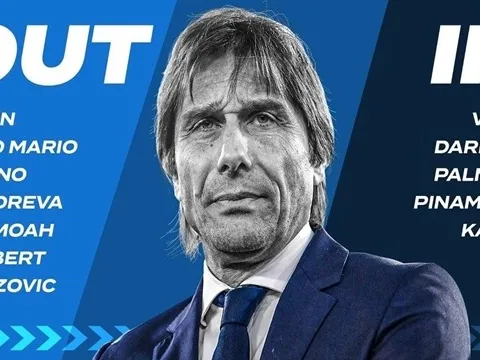 Kế hoạch chuyển nhượng của Conte tại Inter: 5 người đến, 7 cái tên ra đi