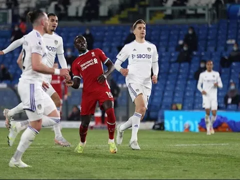 8 thống kê Leeds 1-1 Liverpool: The Kop bị động chưa từng thấy
