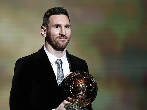 Khoảnh khắc Leo Messi trở thành chủ nhân của QBV 2019
