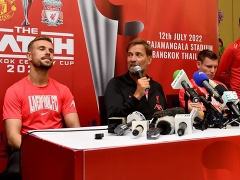 Klopp dằn mặt Ten Hag và Man Utd trước đại chiến ở Bangkok