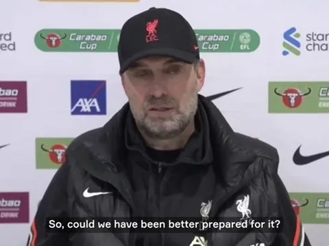 Klopp: "Tôi không hiểu"