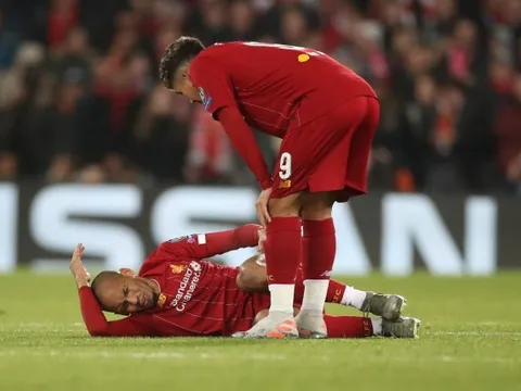 Klopp xác nhận Fabinho vắng mặt đến hết năm