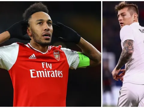 Kroos cà khịa đỉnh cao, biến Aubameyang thành trò đùa trên MXH