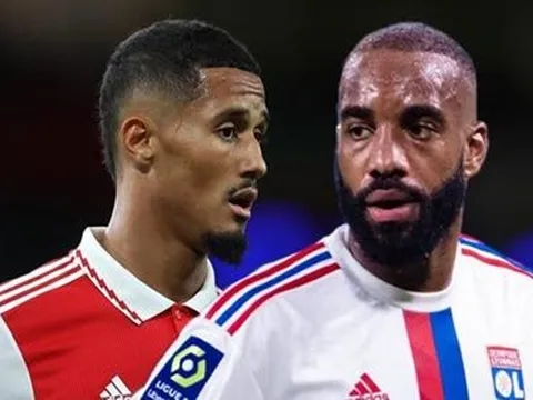 Lacazette mang đến một Saliba khác cho Arsenal