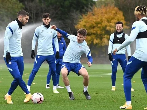 Lampard 'cân' Kante, Werner bị chọc quê và những điểm nhấn trong buổi tập Chelsea