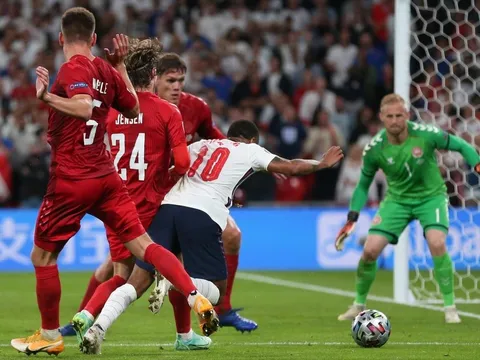 Làng túc cầu đang dậy sóng vì quả penalty của Raheem Sterling