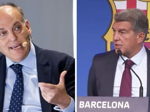 Laporta dằn mặt chủ tịch La Liga