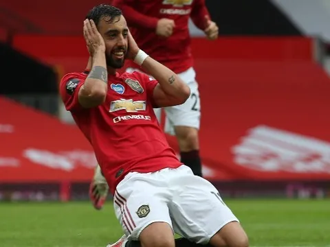 "Lên đồng" trước West Brom, Bruno Fernandes khiến cả châu Âu phải cúi đầu