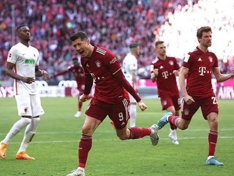 Bayern tiến gần chức vô địch Bundesliga thứ 10 liên tiếp